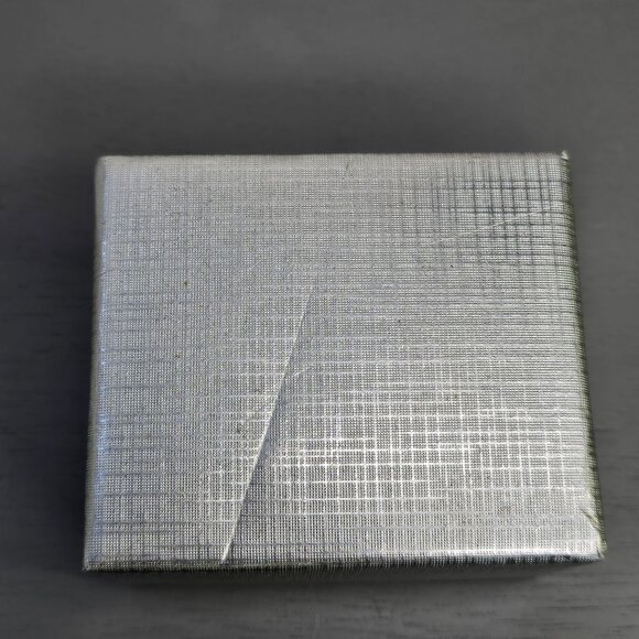 Kay Jewelers Black Velvet Jewelry Box With Silver Gift Box - Picture 6 of 6